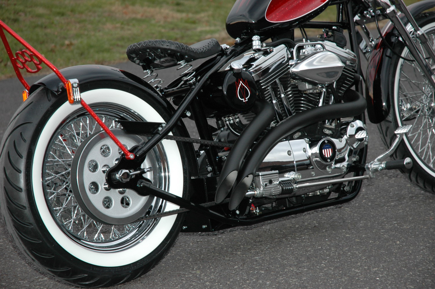 sportster rigid frame rolling chassis