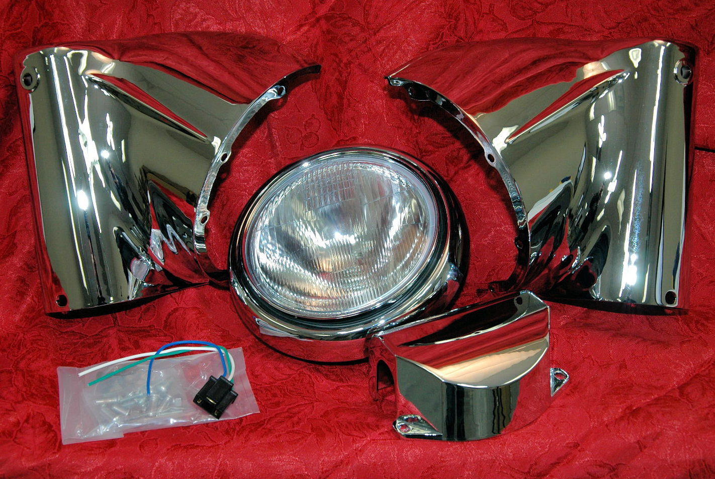 harley fatboy headlight replacement