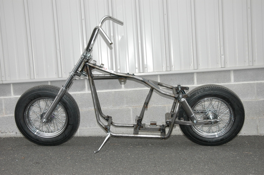 Chopper Bobber Swingarm Frame Rolling Chassis Harley Fl Ebay