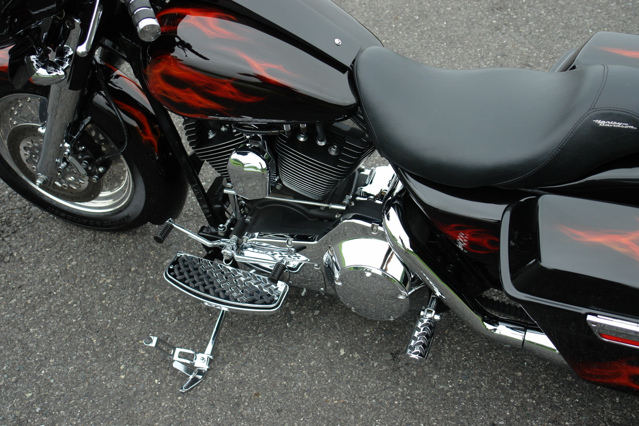 rinehart exhaust for harley tri glide