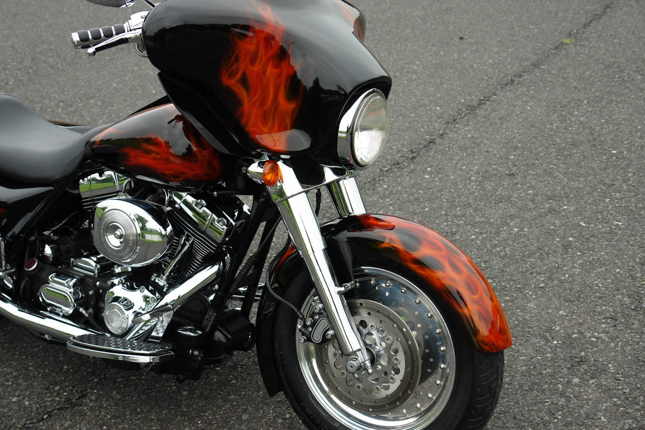 rinehart exhaust for harley tri glide